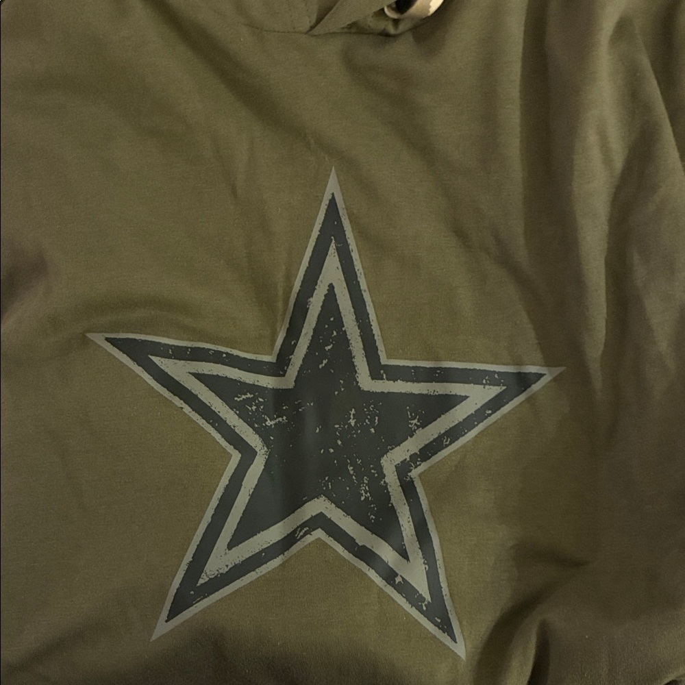 Cowboys Mens Shirt with hood